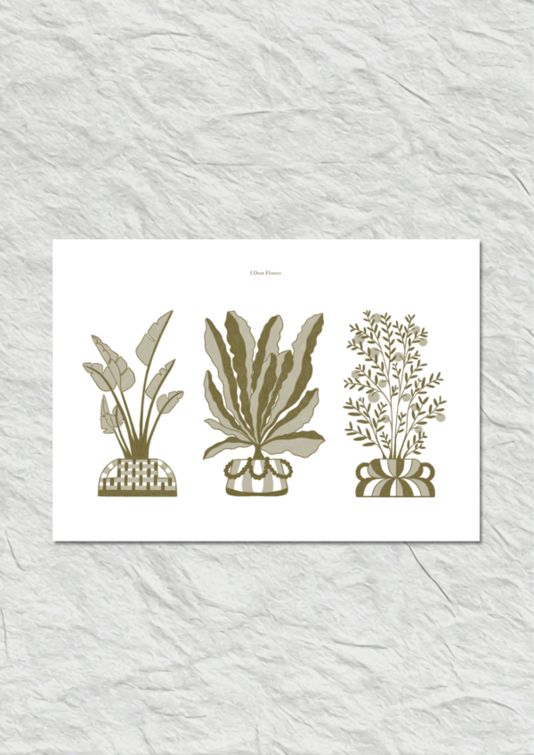 Monochrome garden 1/4